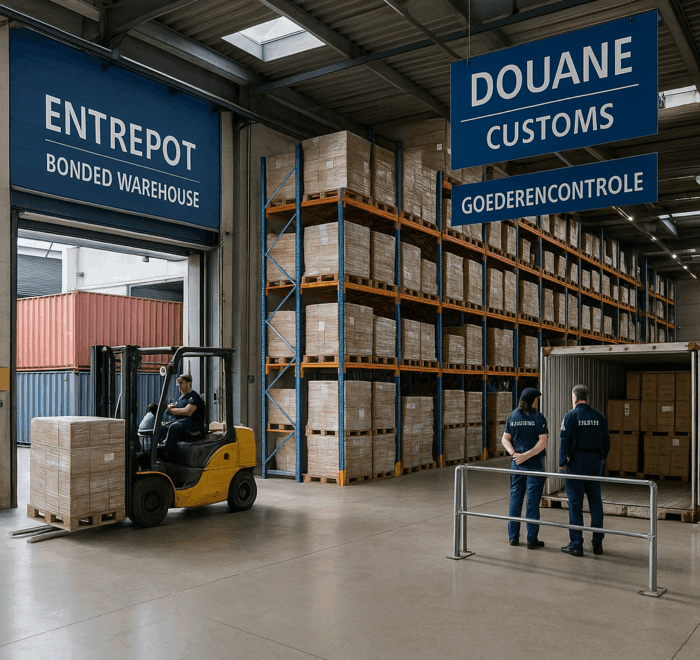 Bonded Warehouse in the Netherlands