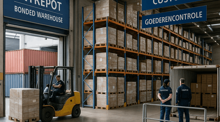 Bonded Warehouse in the Netherlands