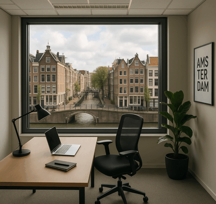 Business address in the Netherlands registering a Dutch company with a local address