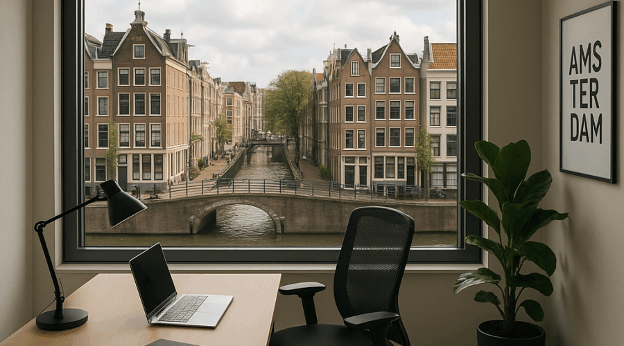 Business address in the Netherlands registering a Dutch company with a local address
