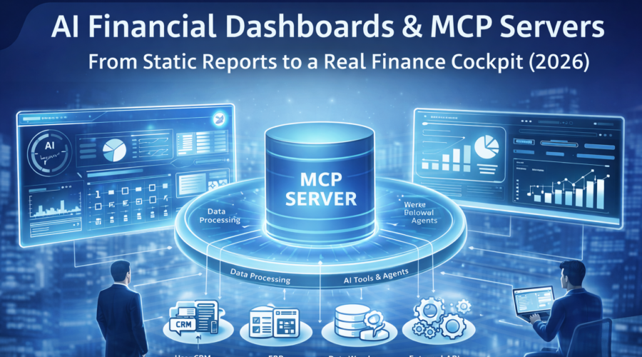 AI financial dashboard