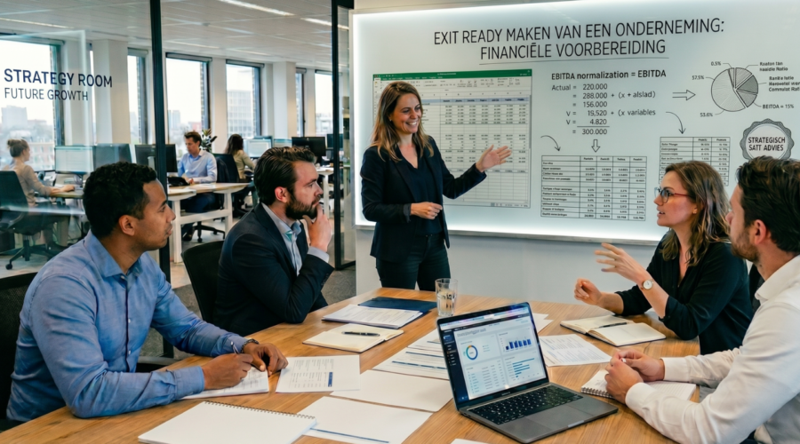 verkoop klaar exit ready maken van een onderneming